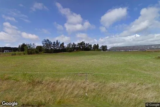 Erhvervsgrunde til salg i Langå - Foto fra Google Street View